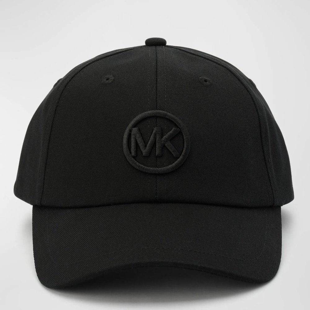 Michael Kors Black Baseball Cap